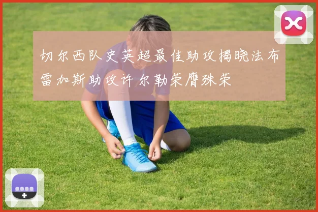 切尔西队史英超最佳助攻揭晓法布雷加斯助攻许尔勒荣膺殊荣