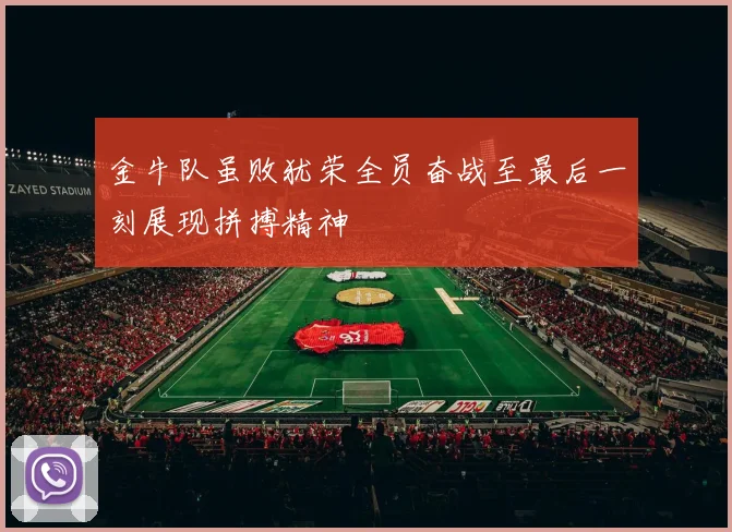 金牛队虽败犹荣全员奋战至最后一刻展现拼搏精神