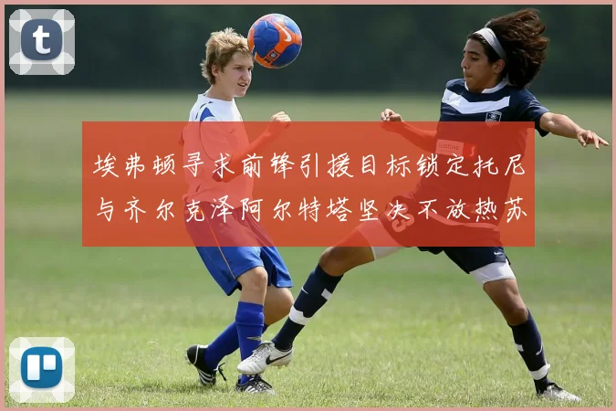 埃弗顿寻求前锋引援目标锁定托尼与齐尔克泽阿尔特塔坚决不放热苏斯